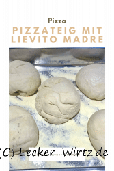 Pizzateig mit Lievito Madre