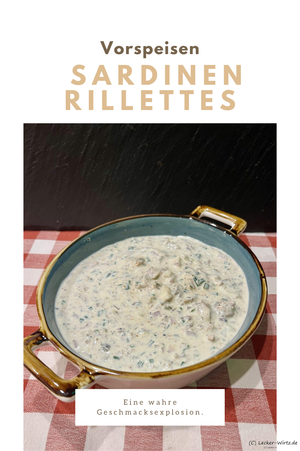 Rillettes de Sardine - Sardinen Rillettes