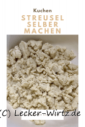 Streusel selber machen