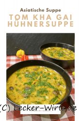 Tom Kha Gai Hühnersuppe