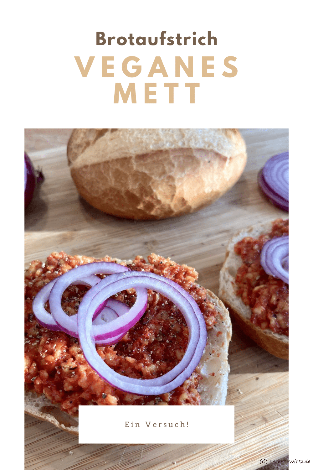 Veganes Mett – ein Versuch