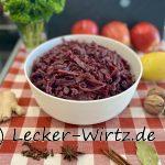 Weihnachtlicher Rotkohl