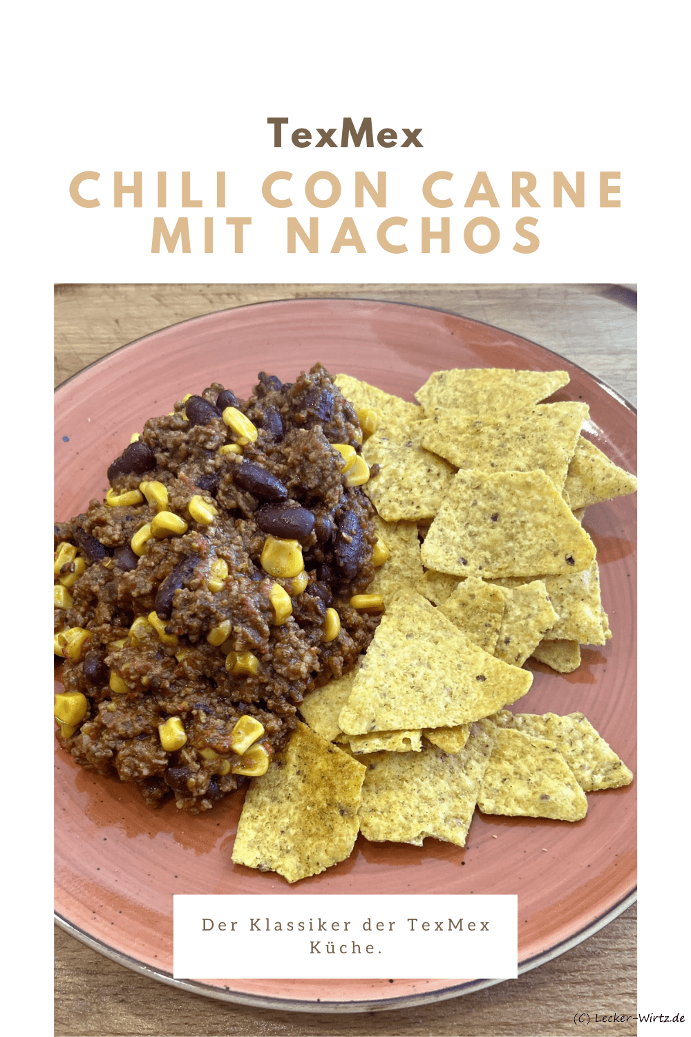 Chili con carne mit Nachos