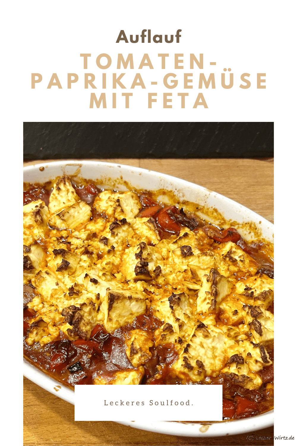 Tomaten-Paprika-Gemüse mit Feta
