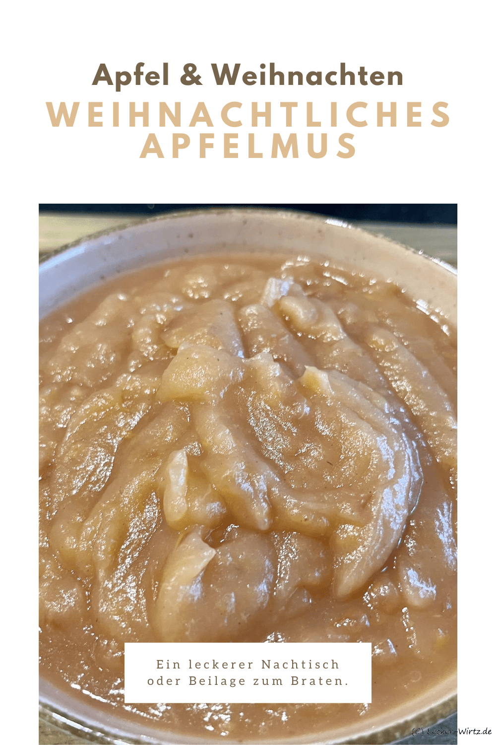 Weihnachtliches Apfelmus