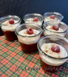 Winterliches Pflaumenmus mit Zitronen Quark