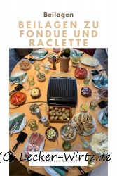 Beilagen zum Raclette