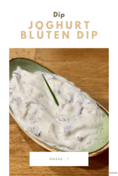 Joghurt Blüten Dip