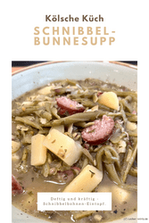 Schnibbelbunnesupp – Schnibbelbohnen-Eintopf