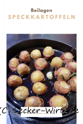 Speckkartoffeln zum Käsefondue