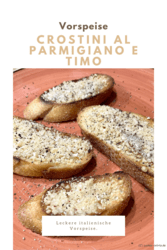 Crostini al Parmigiano e Timo