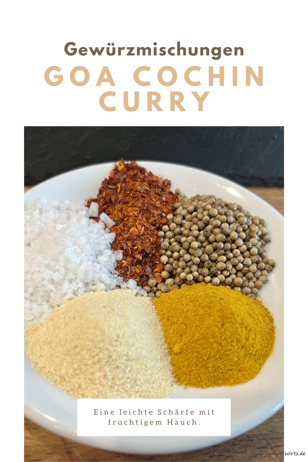 Goa Cochin Curry – Goa Curry – Gewürzmischung nach indischem Rezept