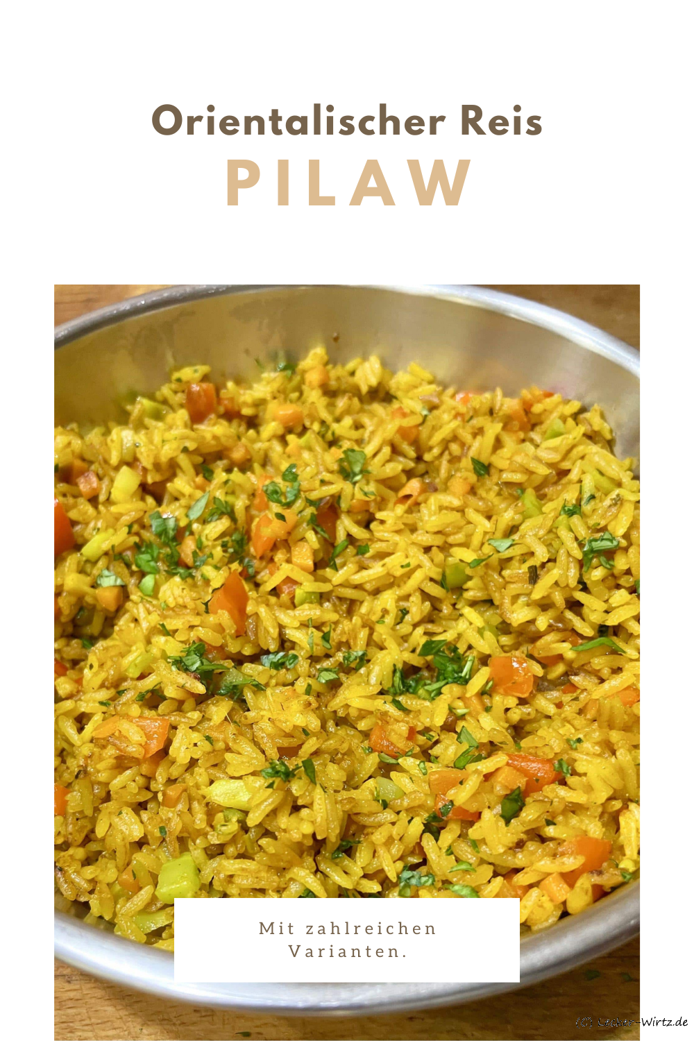Pilaw - Reisgericht aus dem Orient