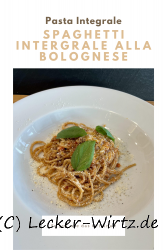 Spaghetti Integrale alla Bolognese