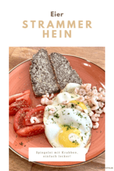 Strammer Hein – Spiegelei mit Krabben