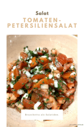 Tomaten-Petersiliensalat