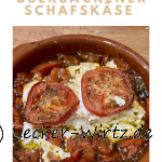 Überbackener Schafskäse mit Saganaki Gewürzmischung