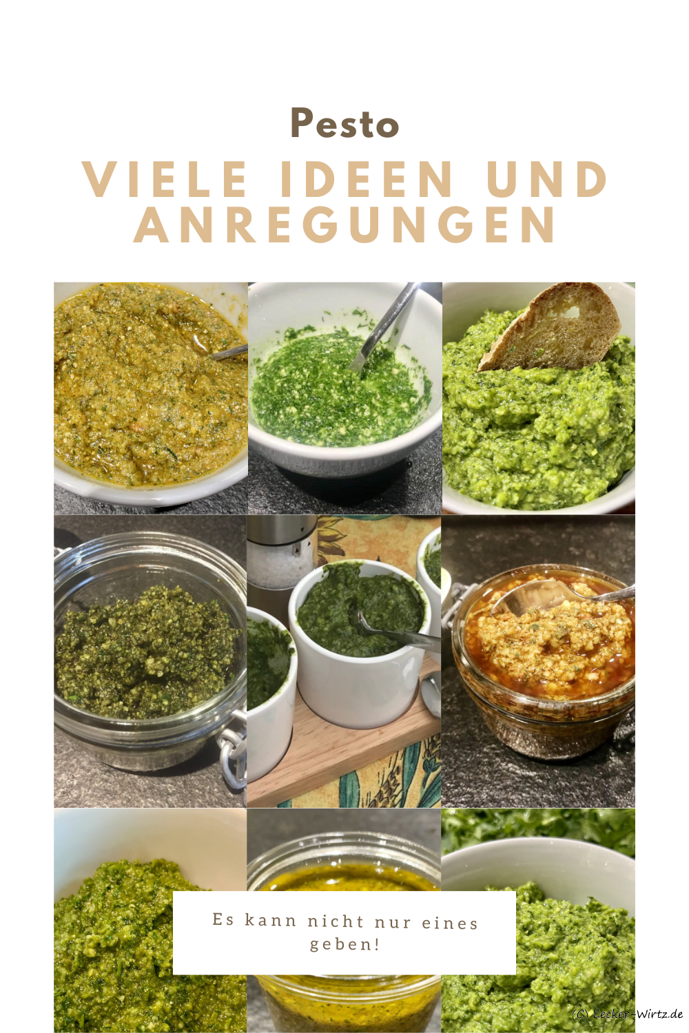 Pestos – mit vielen Ideen und Rezepten