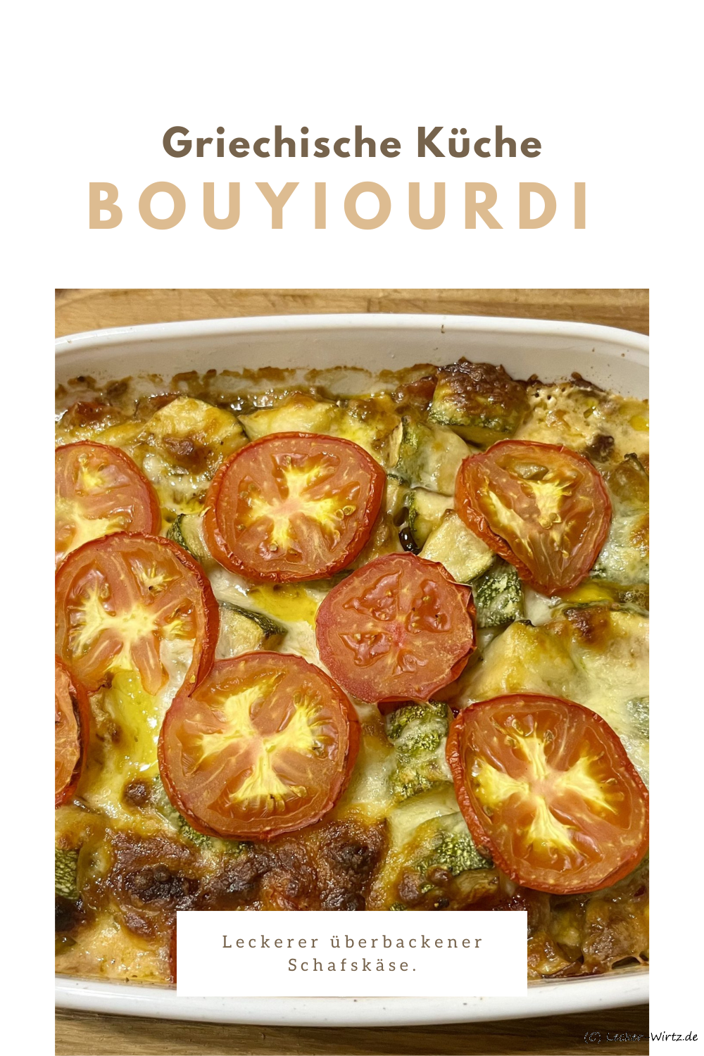 Bouyiourdi – griechischer überbackener Schafskäse