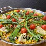 Paella de verduras