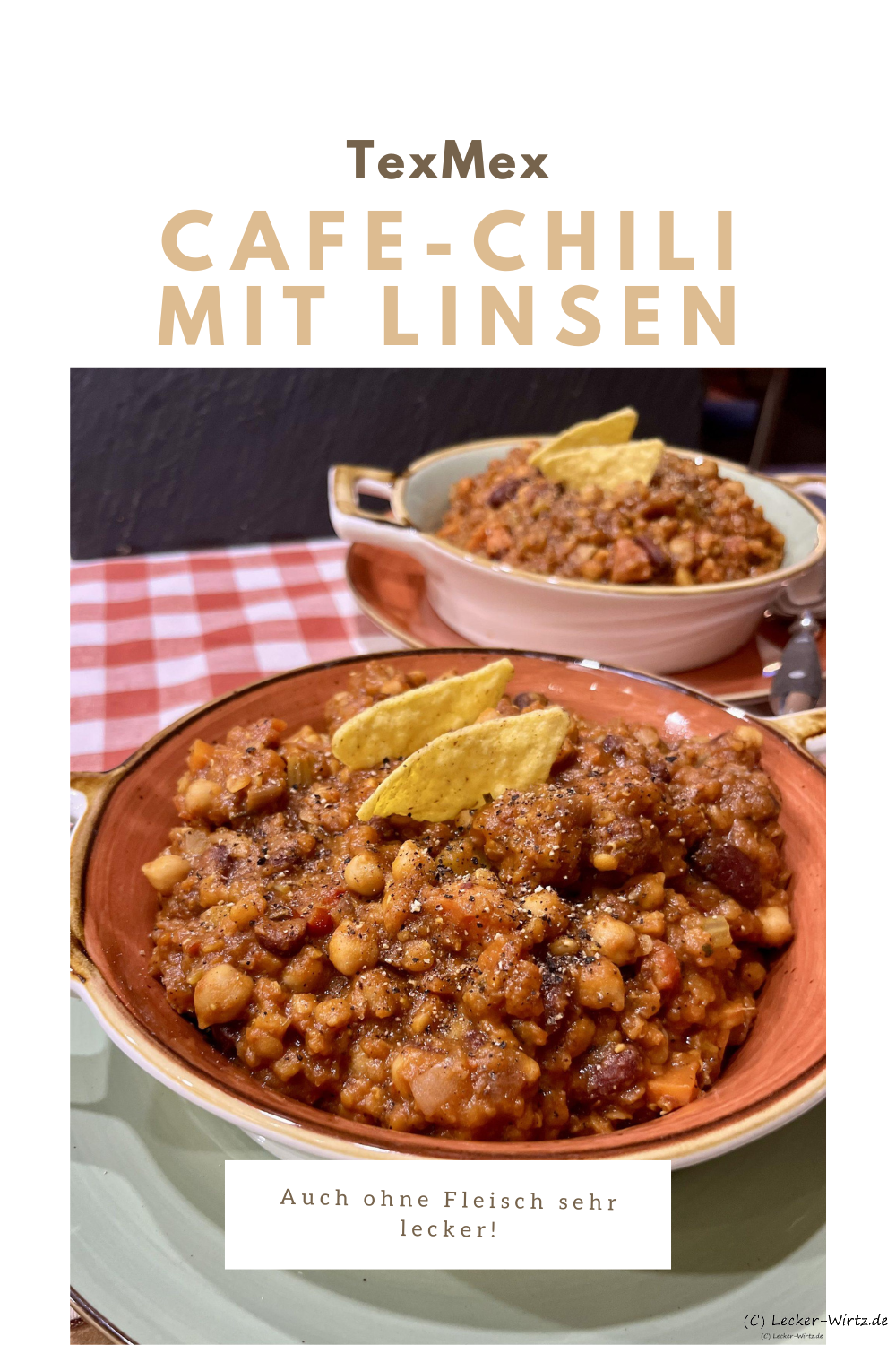 Cafe-Chili mit Linsen