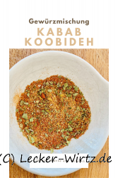 Kabab Koobideh Gewürzmischung aus Persien