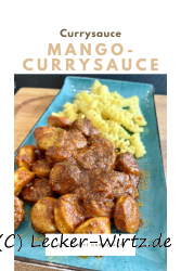 Süß-Scharfe Mango-Currysauce