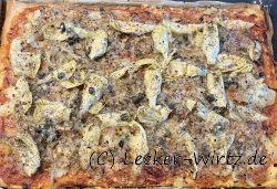 Pizza Carciofi e Cipolle