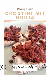 Crostini mit Nduja