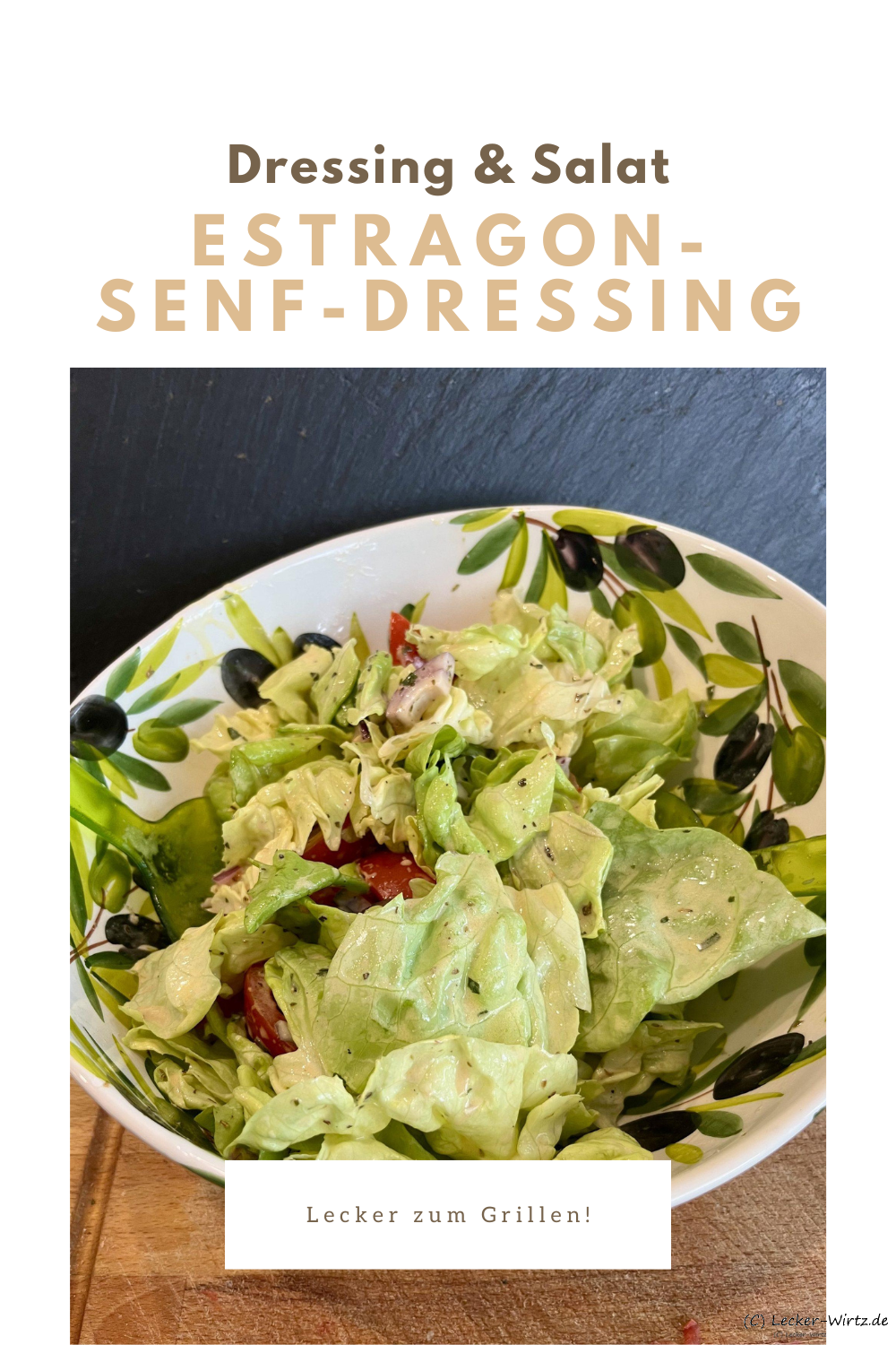 Estragon-Senf-Dressing