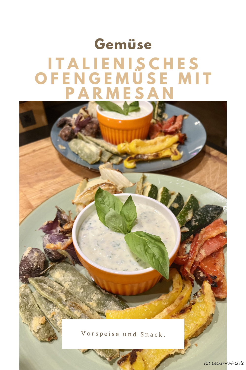 Italienisches Ofengemüse mit Parmesan – Verdure al forno con parmigiana