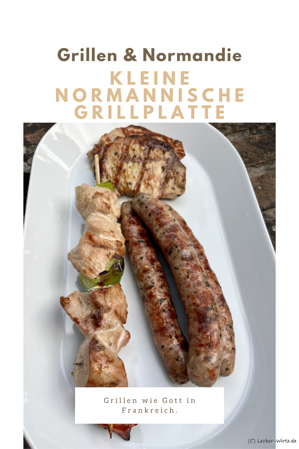 Kleine normannische Grillplatte