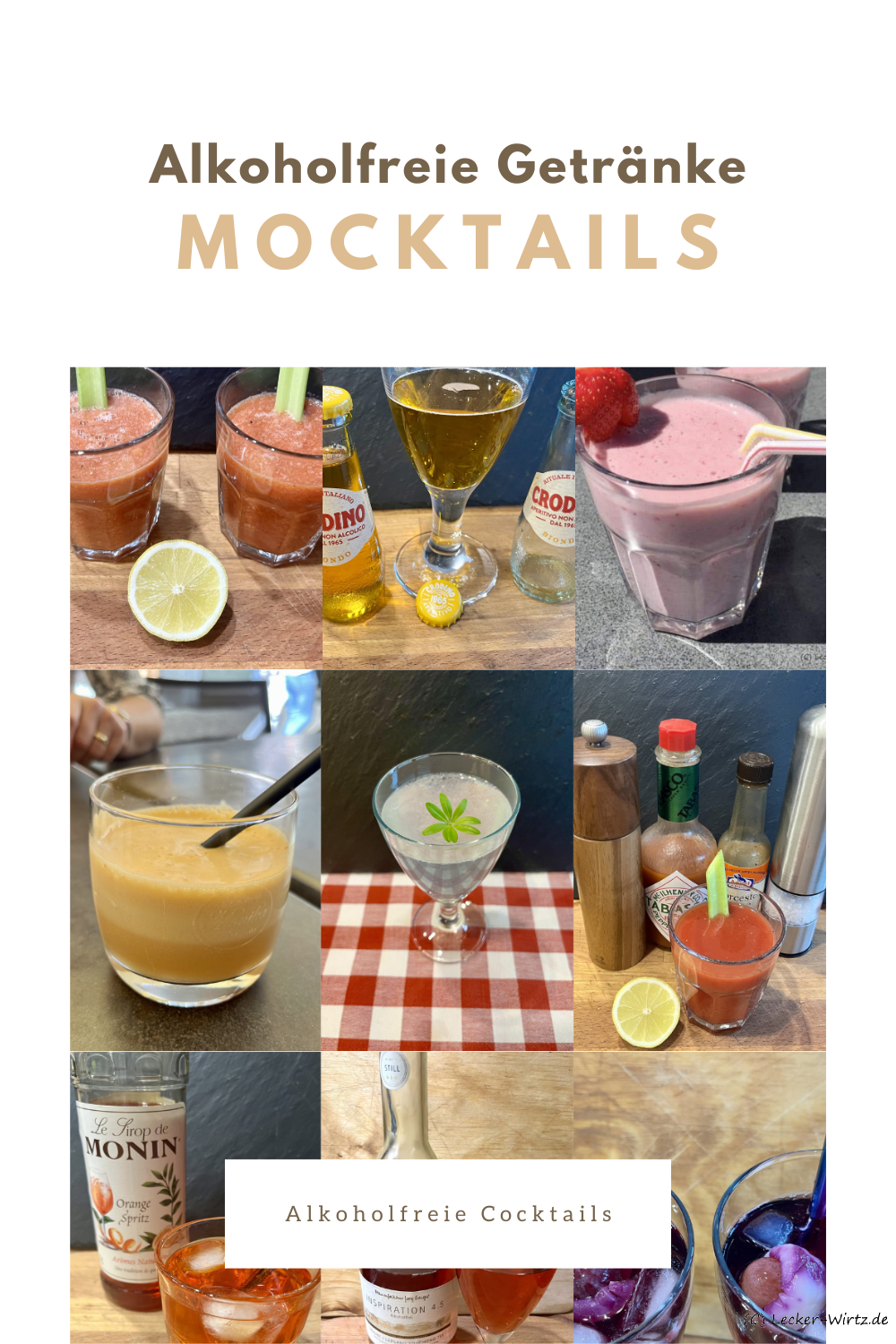Mocktails - Alkoholfreie Cocktails
