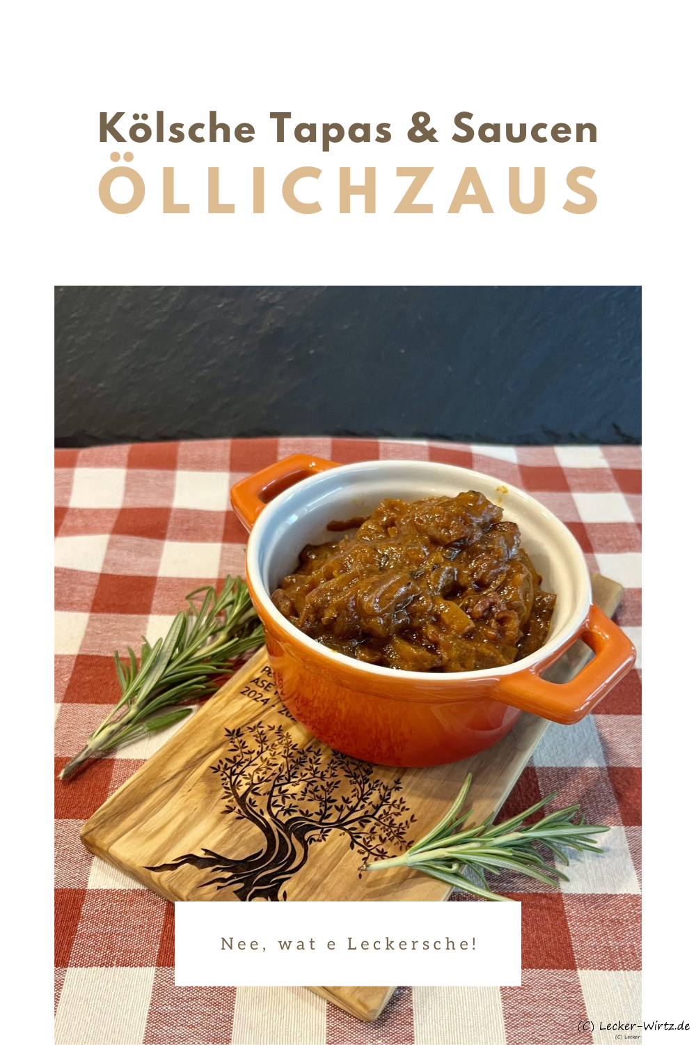 Öllichzaus – kölsche Zwiebelsauce