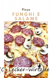 Pizza Funghi e Salame