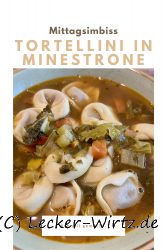 Tortellini in Minestrone