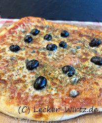 Sauerteig Pizza