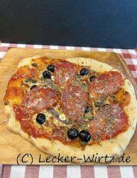 Sauerteig Pizza alla Campagnola