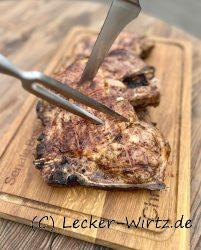Gegrillte Koteletts