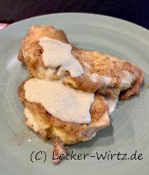 Cordon Bleu vom Huhn mit Südtiroler Speck und Parmesan-Senfsauce