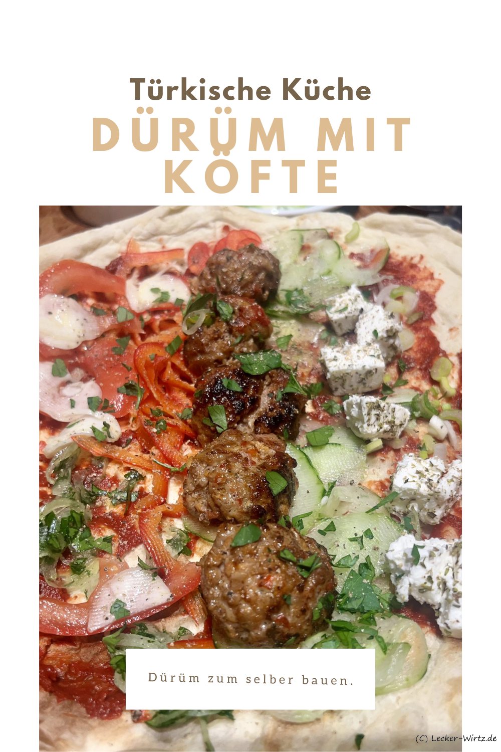 Dürüm mit Köfte