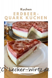 Erdbeer-Quark Kuchen