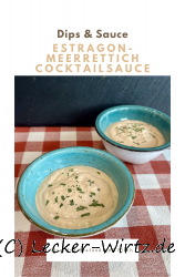Estragon-Meerrettich Cocktailsauce