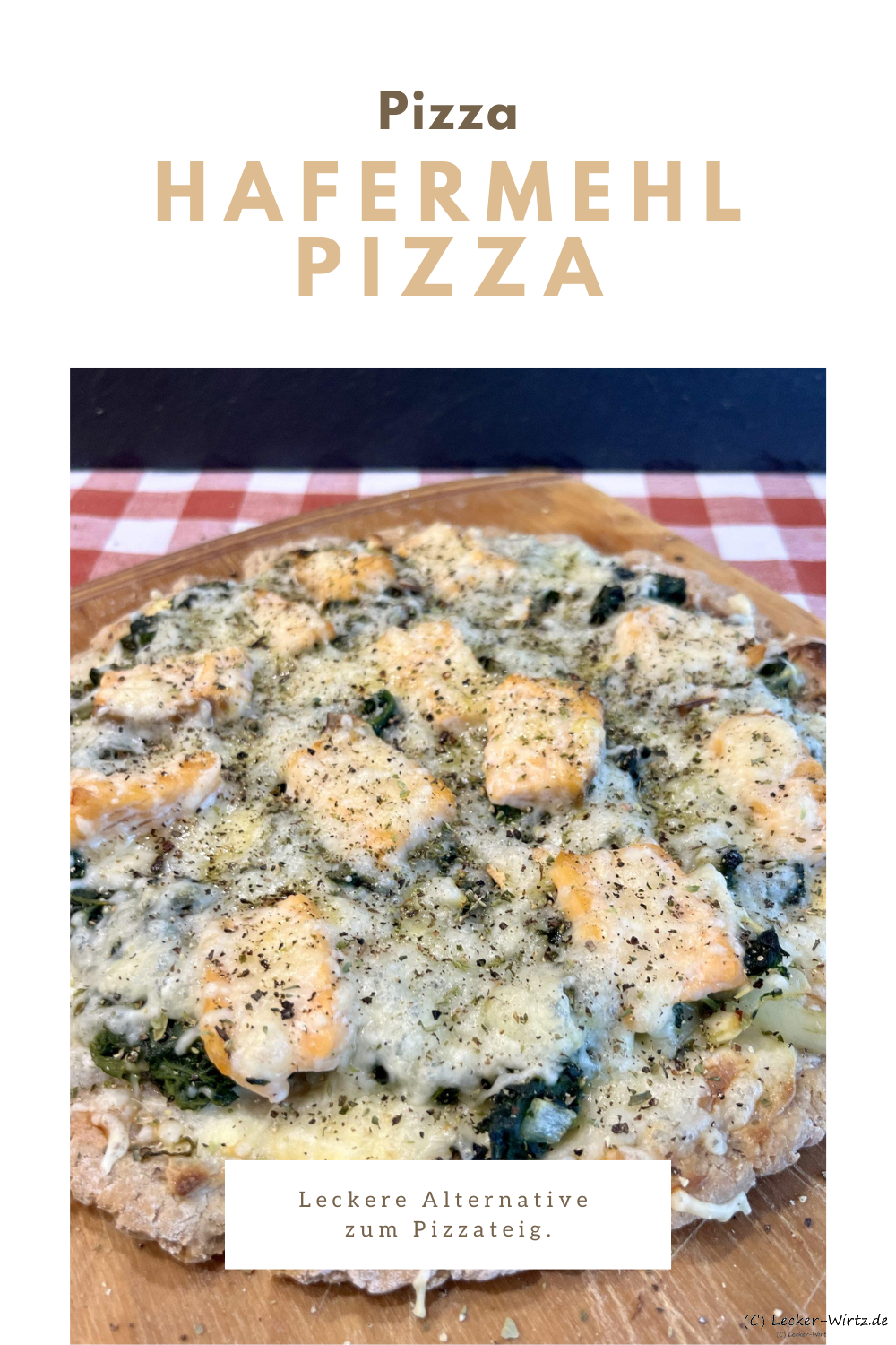 Hafermehl Pizza