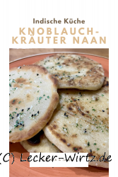 Knoblauch-Kräuter Naan