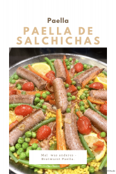 Paella de salchichas – Bratwurst Paella