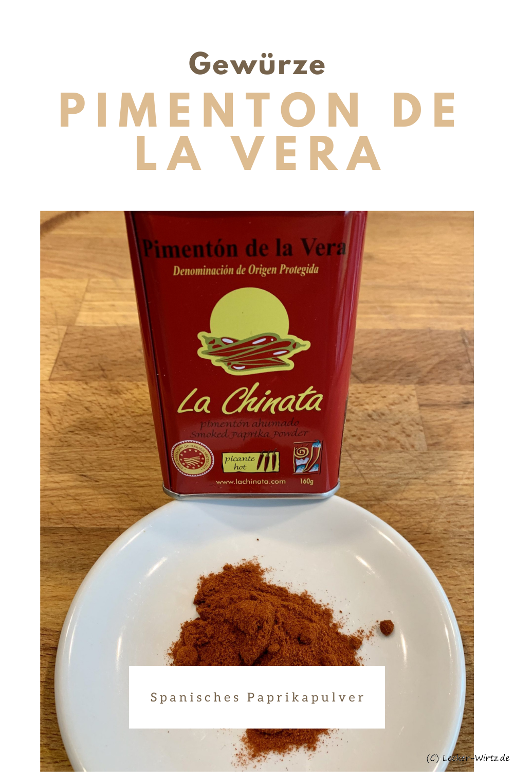 Pimenton de la Vera - spanisches Paprikapulver