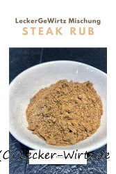 Steak Rub – Gewürzmischung für Rindfleisch