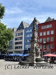Altermarkt und Jan-von-Werth Brunnen