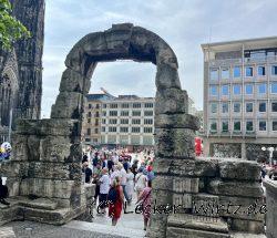 Reste der römische Stadtmauer am Domplatz